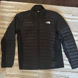 Black north face puffer jacket, men’s size medium. Barely worn.
